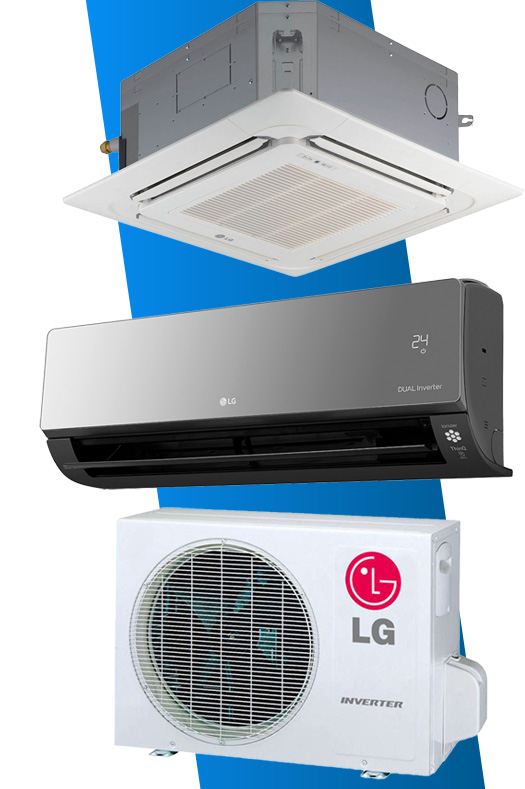 instaladores aire acondicionado LG