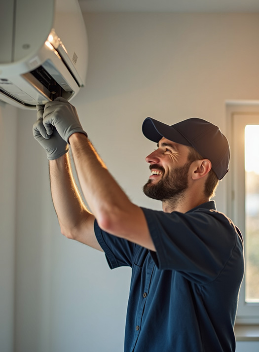 instalación urgente de aire acondicionado